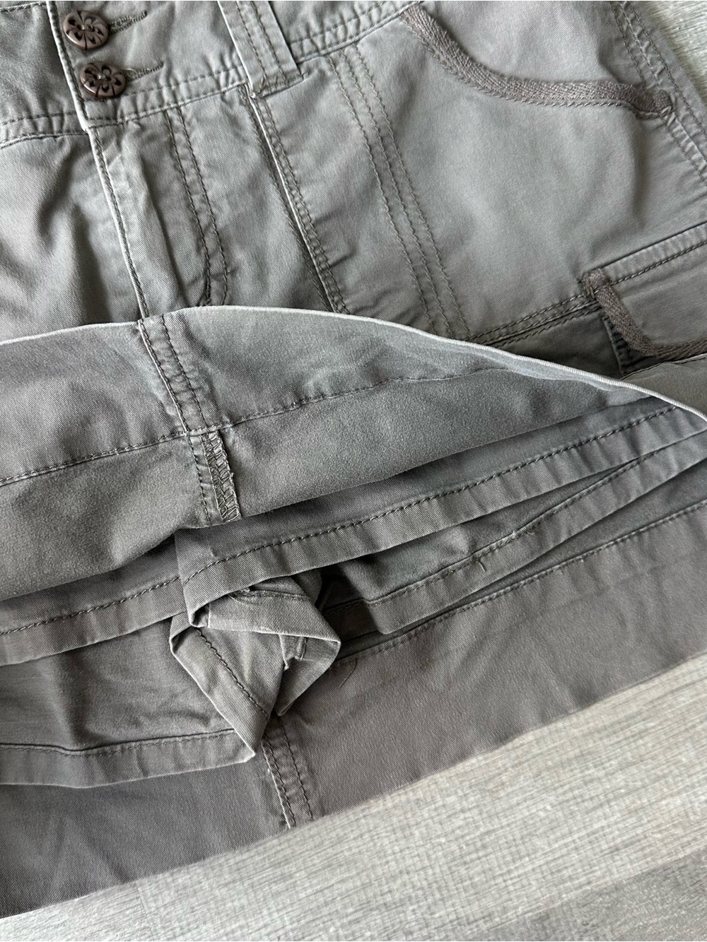 Smart Set Cargo Utility Mini Skirts Low Rise - Picture 4 of 9